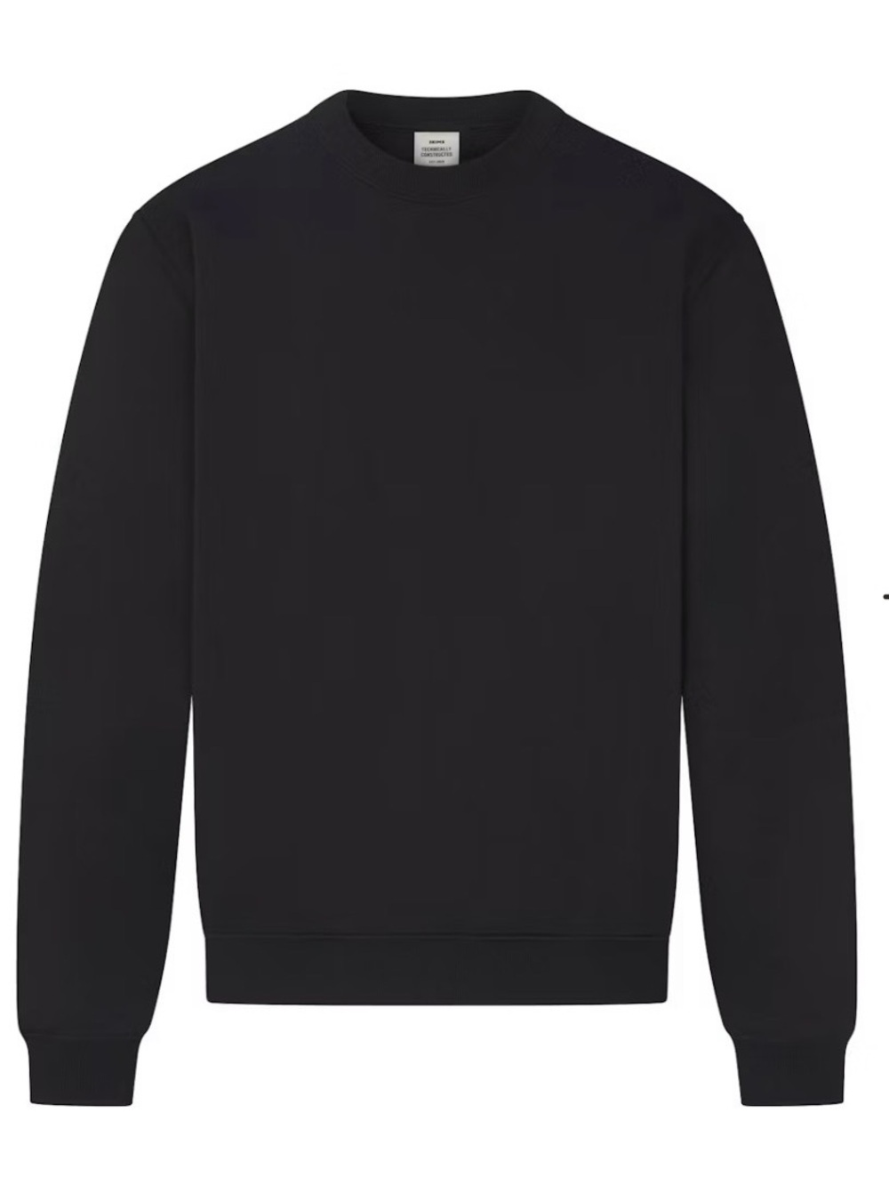 SKIMS Men's Black Crewneck Pullover